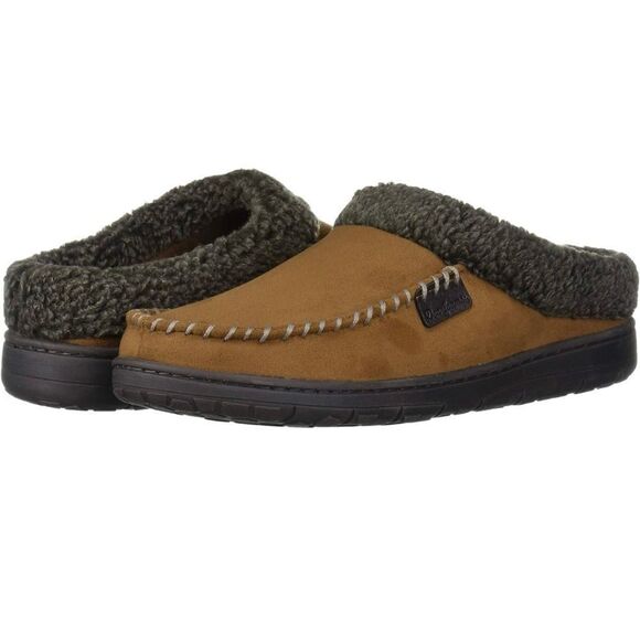 Dearfoam Memory Foam Clog Slippers Chestnut LW (11-12) NWT IN PACKAGING - Picture 6 of 9